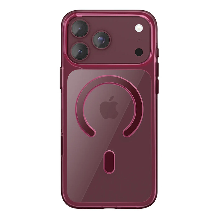 Générique Coque MagSafe pour iPhone 18 Pro Max Protection Rigide Anti-jaunissement Bordeaux