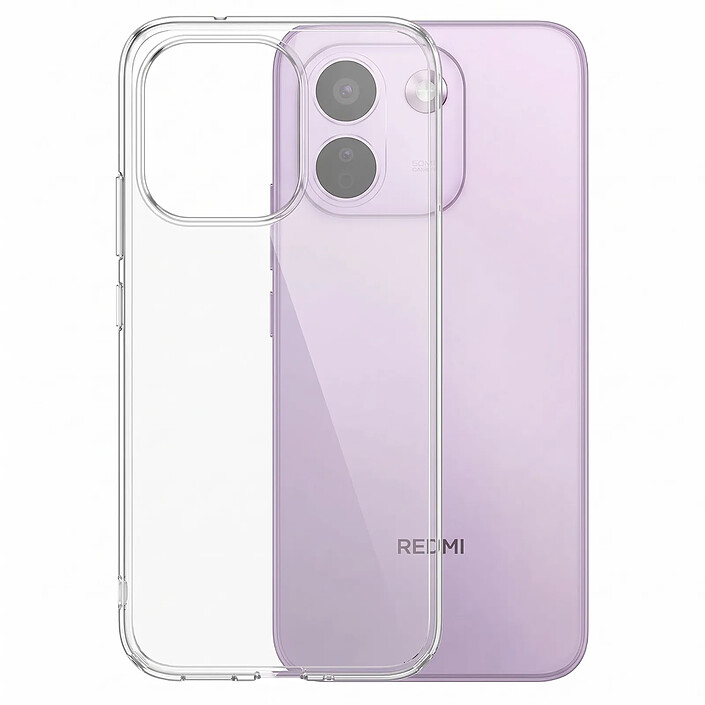 Acheter Coque pour Xiaomi Redmi Note 17 Pro Max en Silicone Souple Antichoc Transparent