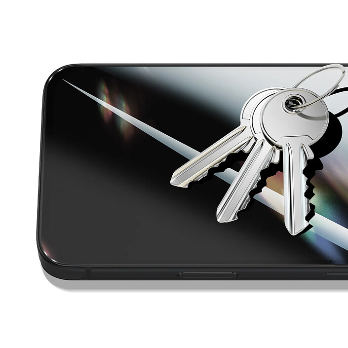 Avis Verre Trempé pour iPhone 18 Pro Max avec Filtre de Confidentialité Anti-Espion Noir transparent