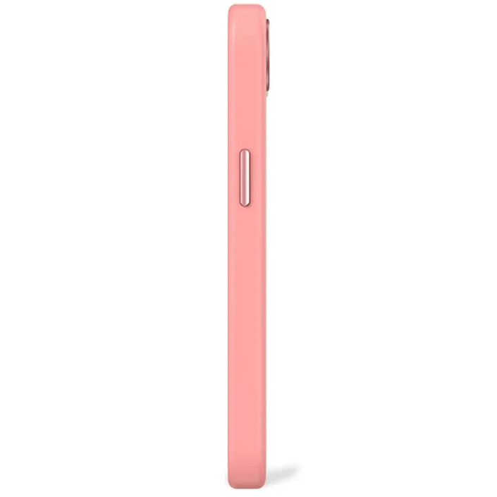 Decoded Coque MagSafe pour iPhone 16e / 17e en Silicone avec Bords Surélevés Rose pas cher