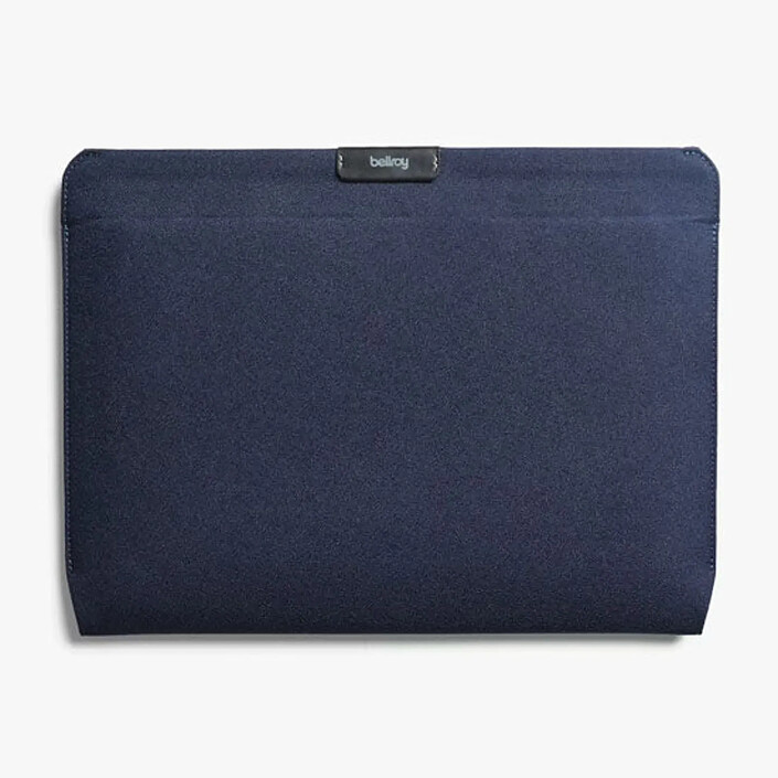 Générique Housse pour Ordinateur Portable 14 Pouces avec Doublure Matelassée Bleu marine