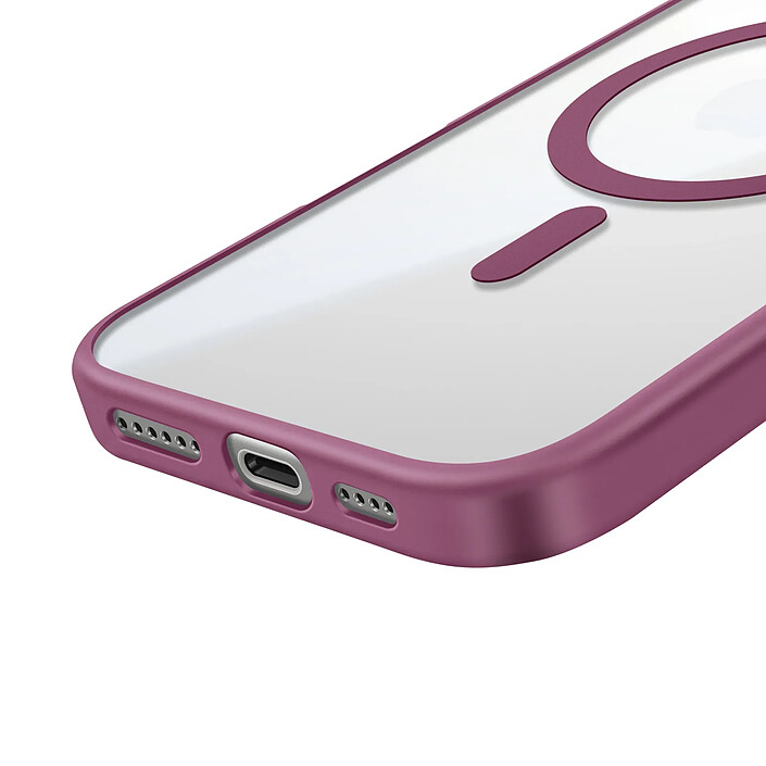 Acheter Zanaé Coque MagSafe pour iPhone 16 Pro Max avec Contour Souple et Caméra Surélevée Violet
