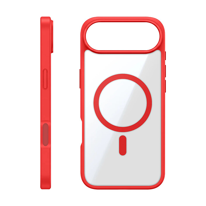 Zanaé Coque MagSafe pour iPhone Air avec Contour Souple et Caméra Surélevée Rouge pas cher