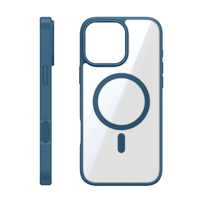 Zanaé Coque MagSafe pour iPhone 16 Pro Max avec Contour Souple et Caméra Surélevée Bleu nuit pas cher
