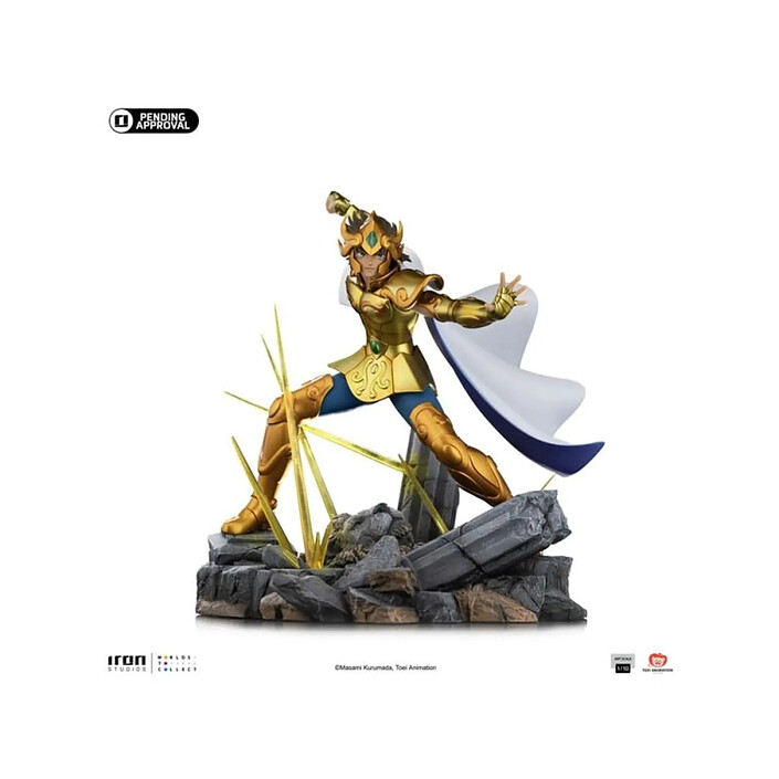 Saint Seiya - Statuette 1/10 Art Scale Leo Aiolia 24 cm