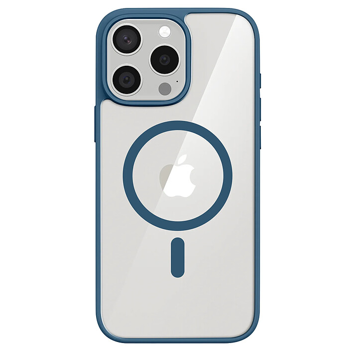 Zanaé Coque MagSafe pour iPhone 13 Pro avec Contour Souple et Caméra Surélevée Bleu nuit