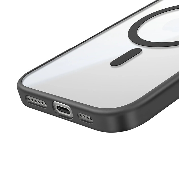 Acheter Zanaé Coque MagSafe pour iPhone 16 Pro Max avec Contour Souple et Caméra Surélevée Noir