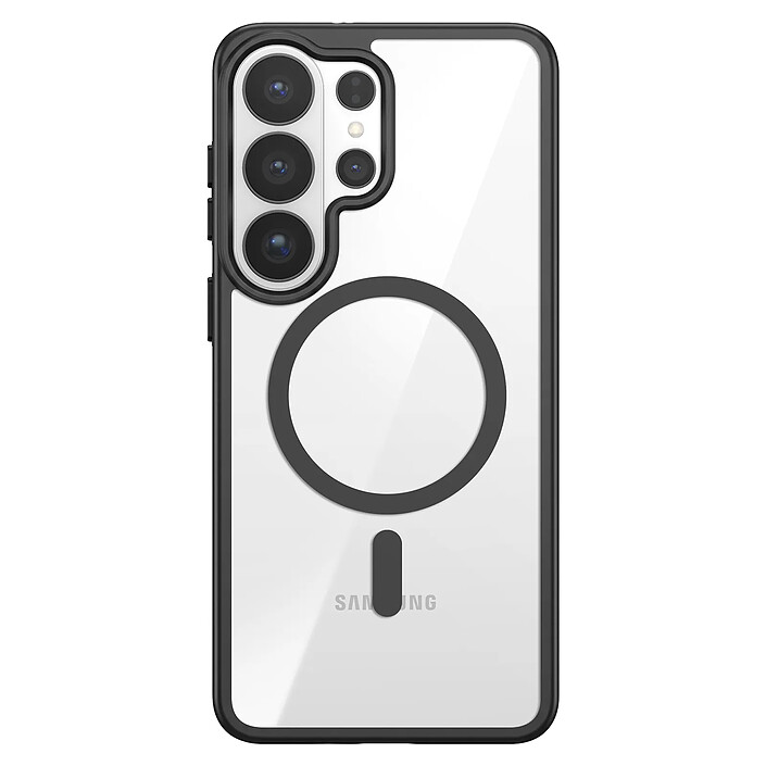 Zanaé Coque MagSafe pour Galaxy S26 Ultra avec Contour Souple et Caméra Surélevée Noir