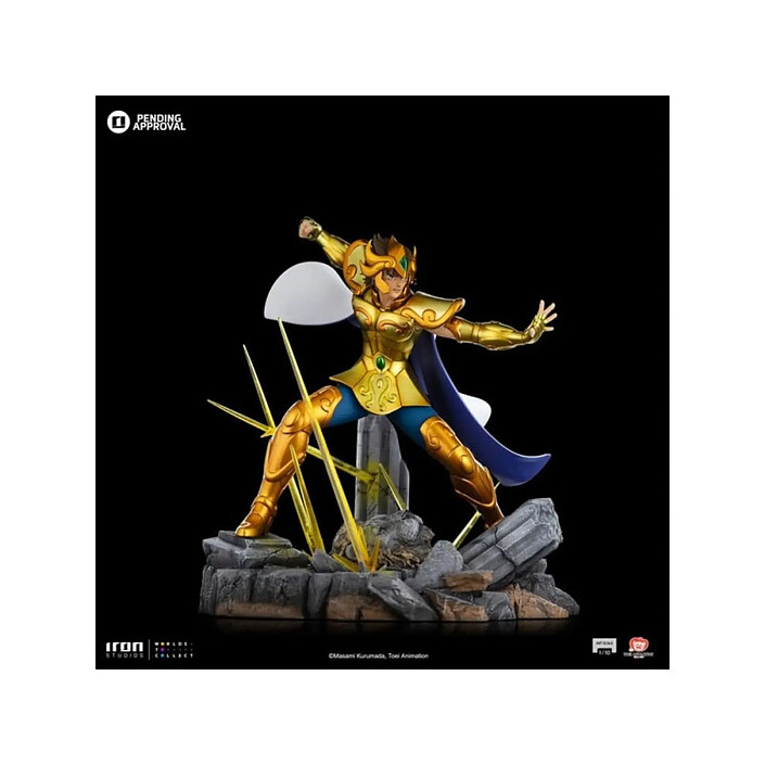 Avis Saint Seiya - Statuette 1/10 Art Scale Leo Aiolia 24 cm