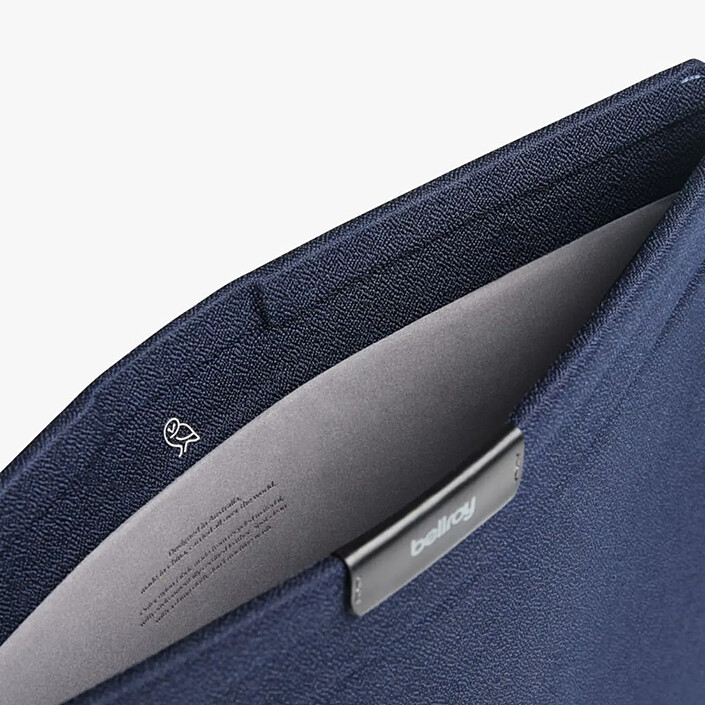 Générique Housse pour Ordinateur Portable 16 Pouces avec Fermeture Magnétique Bleu marine pas cher