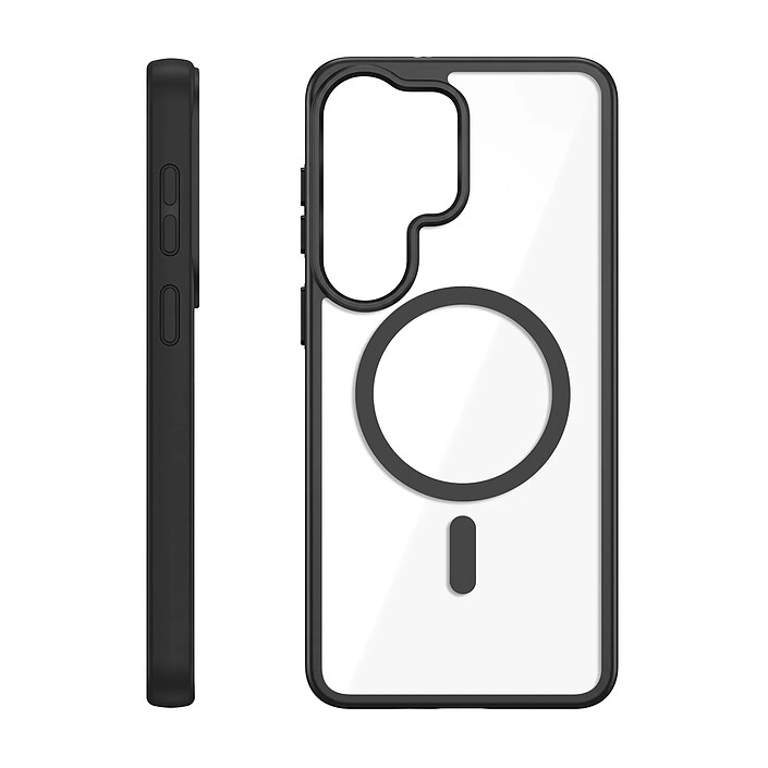 Zanaé Coque MagSafe pour Galaxy S26 Ultra avec Contour Souple et Caméra Surélevée Noir pas cher