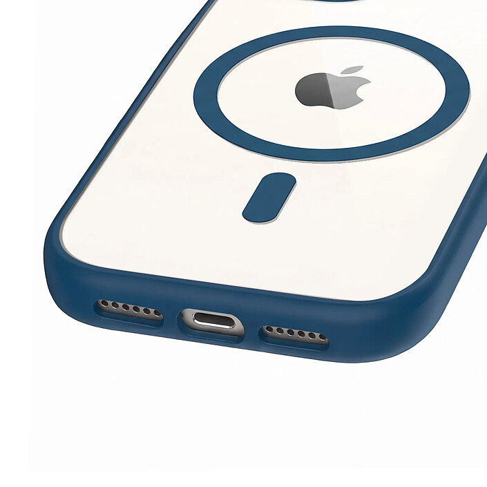 Acheter Zanaé Coque MagSafe pour iPhone 11 avec Contour Souple et Caméra Surélevée Bleu nuit