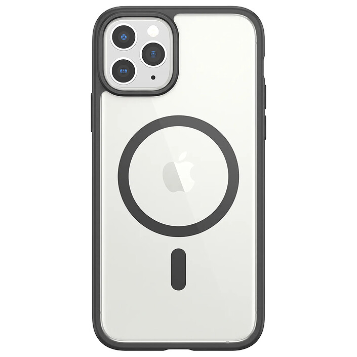 Zanaé Coque MagSafe pour iPhone 11 Pro avec Contour Souple et Caméra Surélevée Noir