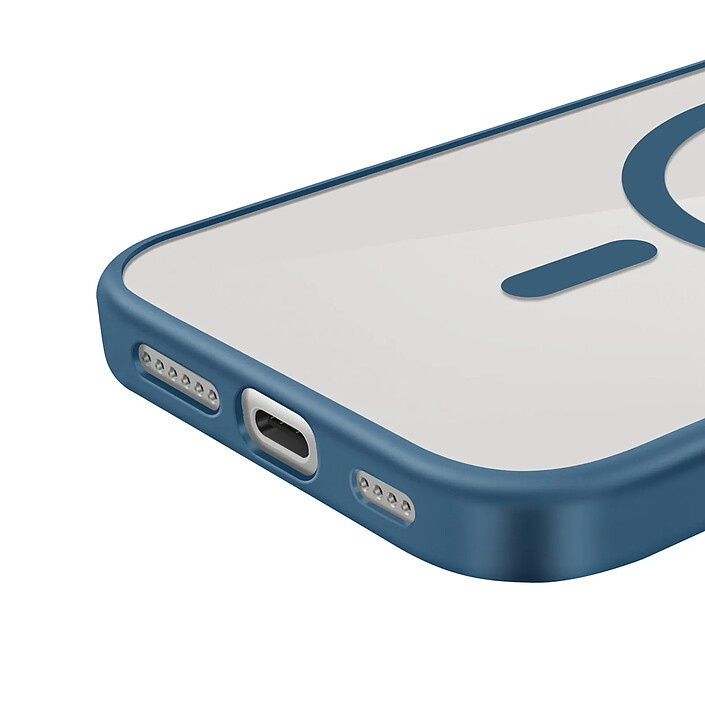 Acheter Zanaé Coque MagSafe pour iPhone 14 Pro Max avec Contour Souple et Caméra Surélevée Bleu nuit