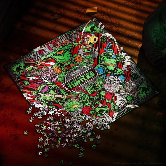 Acheter Les Tortues Ninja - Puzzle multidimensionnel (1000 pièces)
