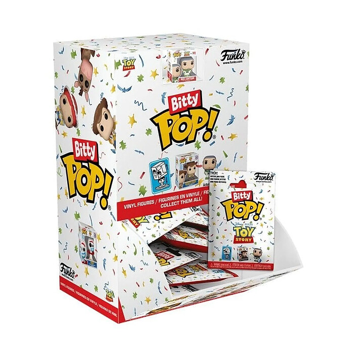 Toy Story - Display de 32 figurines Bitty POP! 2,5 cm