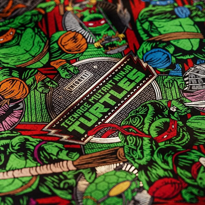 Avis Les Tortues Ninja - Puzzle multidimensionnel (1000 pièces)