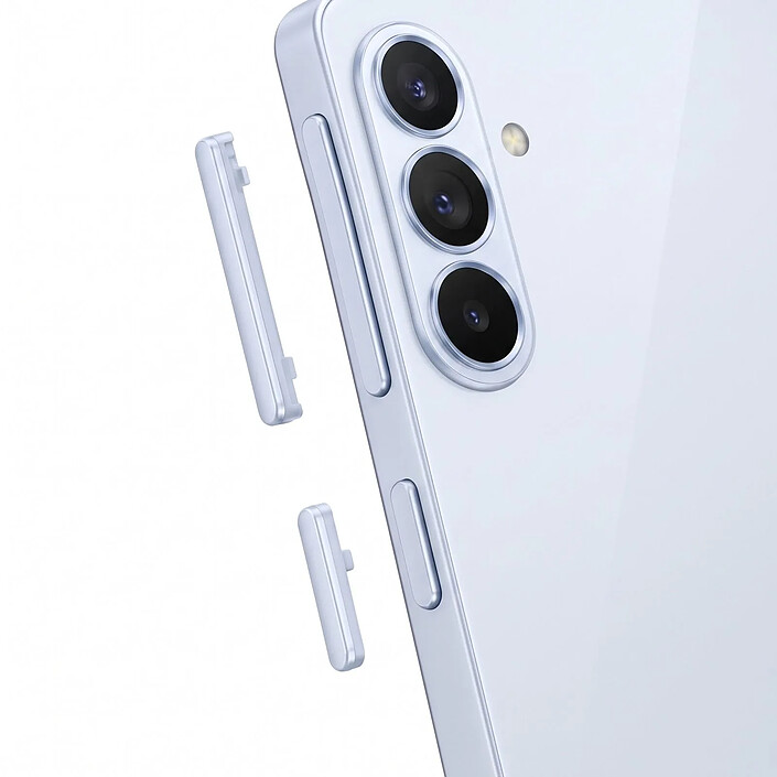 Boutons Latéraux pour Galaxy A57 5G Touches Power et Volume Bleu clair