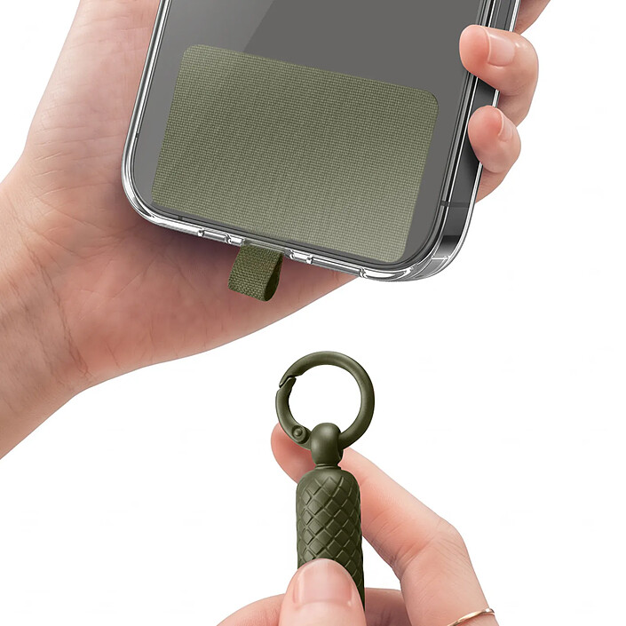 Avis Zanaé Cordon Tour de Cou pour Smartphone Universel Ajustable avec Adaptateur Vert foncé