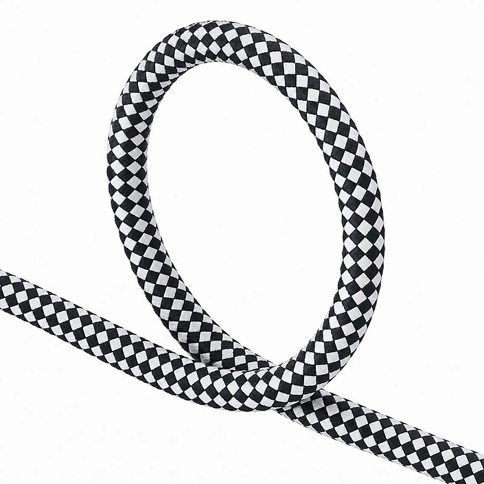 Zanaé Cordon Tour de Cou pour Smartphone Série Cordella Ajustable avec Adaptateur Blanc / Noir pas cher