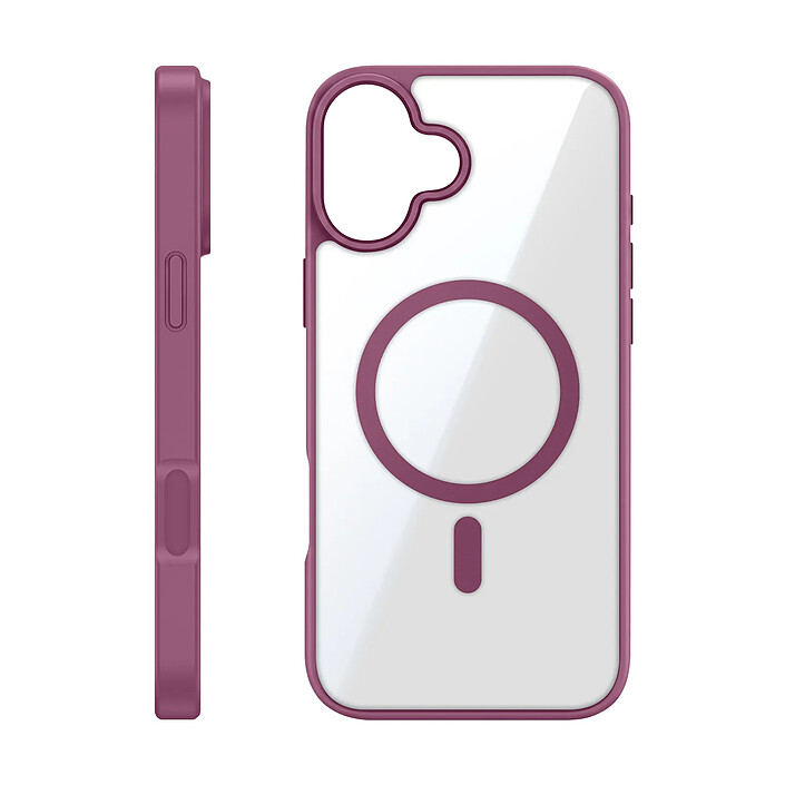 Zanaé Coque MagSafe pour iPhone 17 avec Contour Souple et Caméra Surélevée Violet pas cher