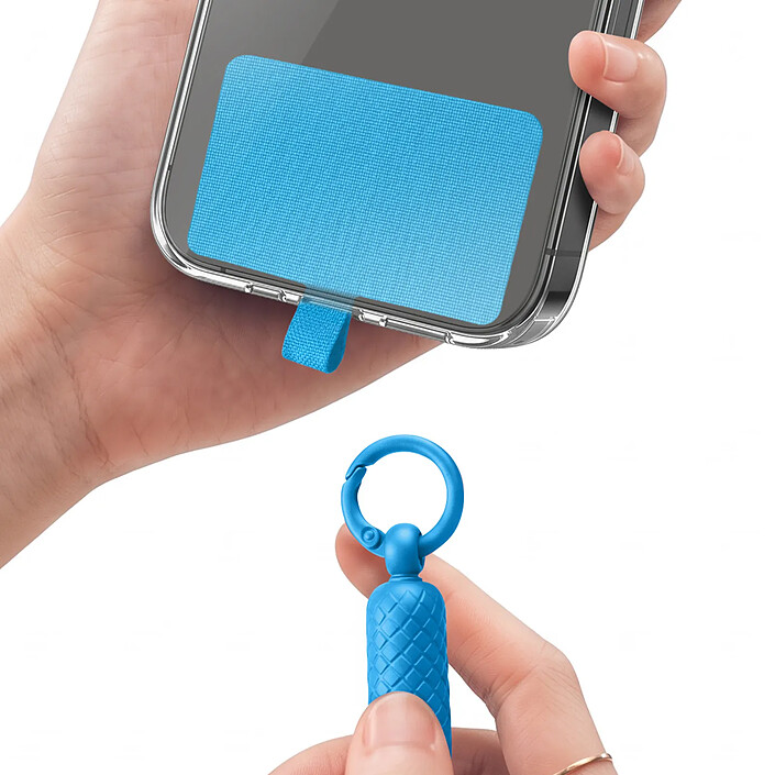 Avis Zanaé Cordon Tour de Cou pour Smartphone Universel Ajustable avec Adaptateur Bleu