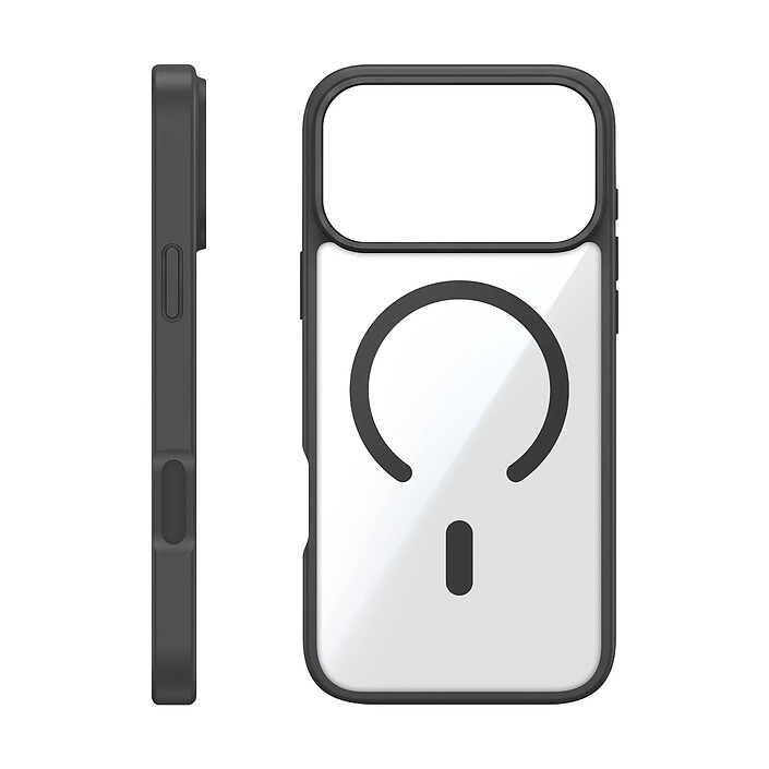Zanaé Coque MagSafe pour iPhone 17 Pro / 18 Pro Effet Aura Antichoc Noir pas cher