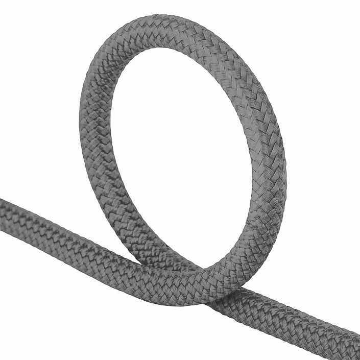 Zanaé Cordon Tour de Cou pour Smartphone Série Cordella Ajustable avec Adaptateur Gris pas cher
