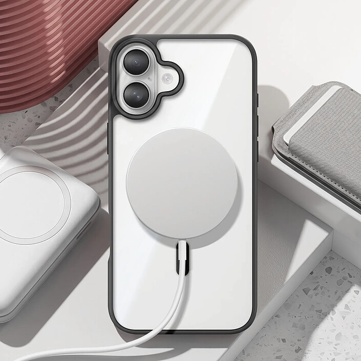 Avis Zanaé Coque MagSafe pour iPhone 17 avec Contour Souple et Caméra Surélevée Noir