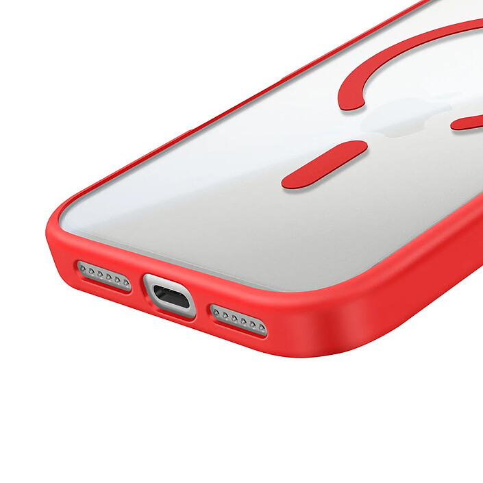 Acheter Zanaé Coque MagSafe pour iPhone 17 Pro Max / 18 Pro Max Effet Aura Antichoc Rouge