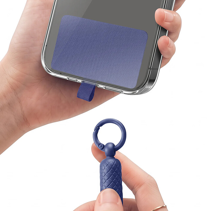 Avis Zanaé Cordon Tour de Cou pour Smartphone Universel Ajustable avec Adaptateur Bleu nuit