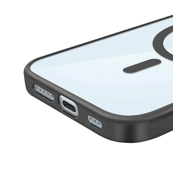 Acheter Zanaé Coque MagSafe pour iPhone 15 avec Contour Souple et Caméra Surélevée Noir