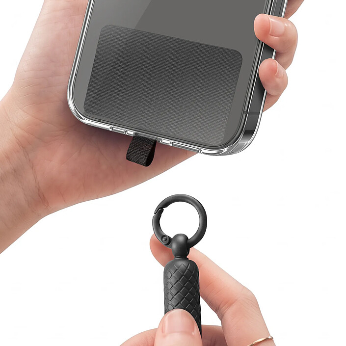 Avis Zanaé Cordon Tour de Cou pour Smartphone Universel Ajustable avec Adaptateur Noir