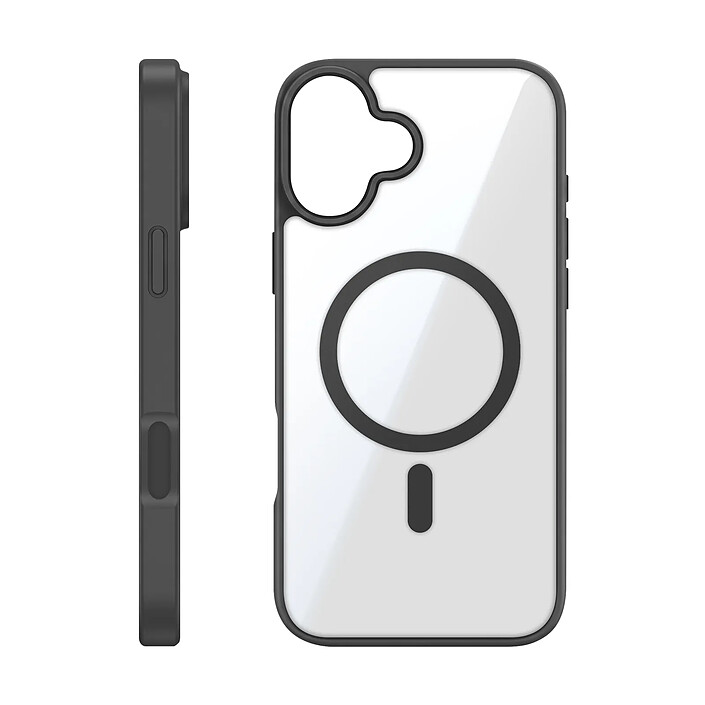 Zanaé Coque MagSafe pour iPhone 17 avec Contour Souple et Caméra Surélevée Noir pas cher