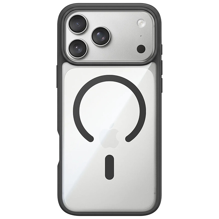 Zanaé Coque MagSafe pour iPhone 17 Pro / 18 Pro Effet Aura Antichoc Noir