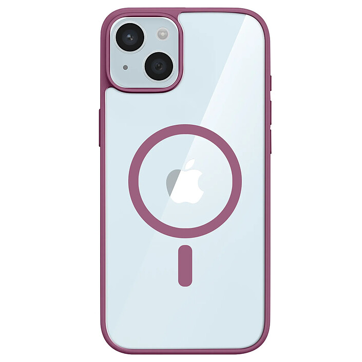 Zanaé Coque MagSafe pour iPhone 15 avec Contour Souple et Caméra Surélevée Violet