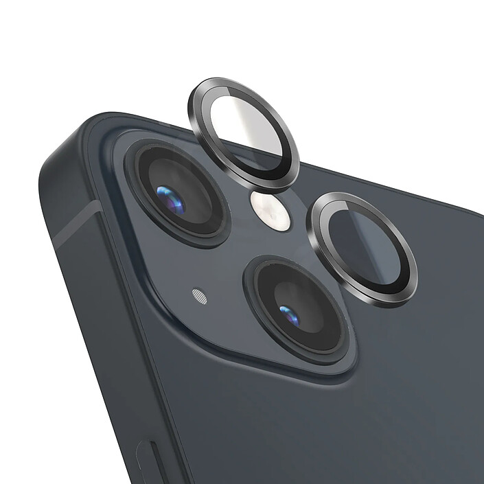 Zanaé Protection Caméra pour iPhone 13 en Verre Trempé Anti-rayures Graphite