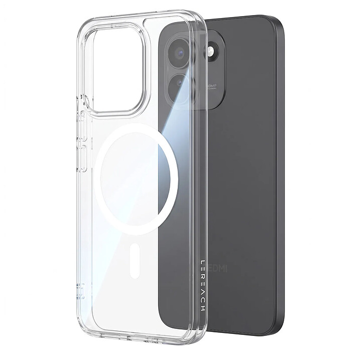 Acheter Générique Coque MagSafe pour Xiaomi Redmi Note 17 Pro Max Protection Hybride Antichoc Transparent
