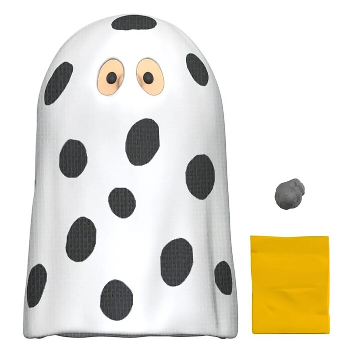 Avis Snoopy - Figurine Deluxe Wave 01 Charlie Brown avec drap fantôme 18 cm