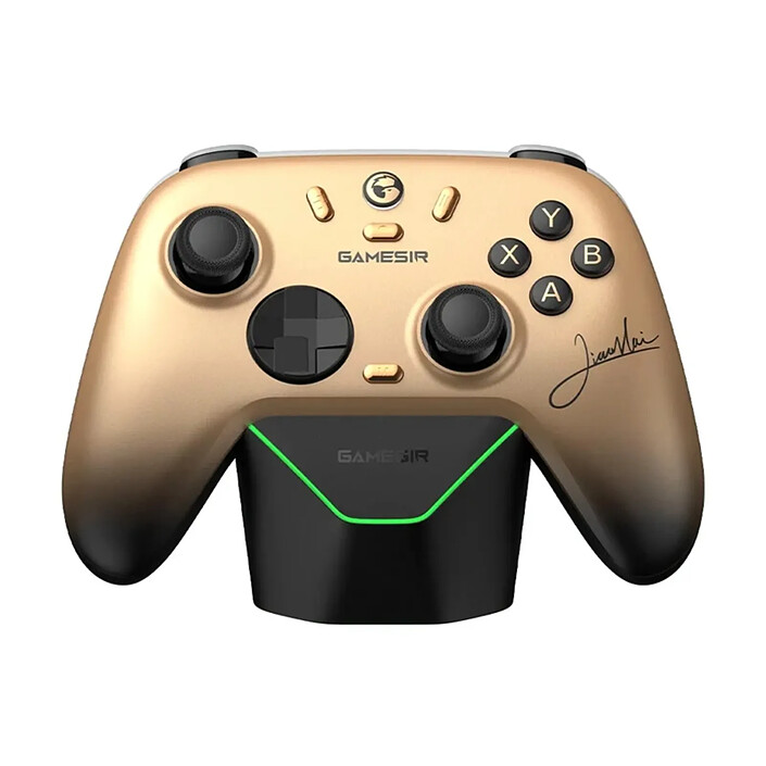 Acheter Manette sans Fil pour PC et Mobile Série Nova Lite 2 avec Sticks Hall Effect Noir / Or