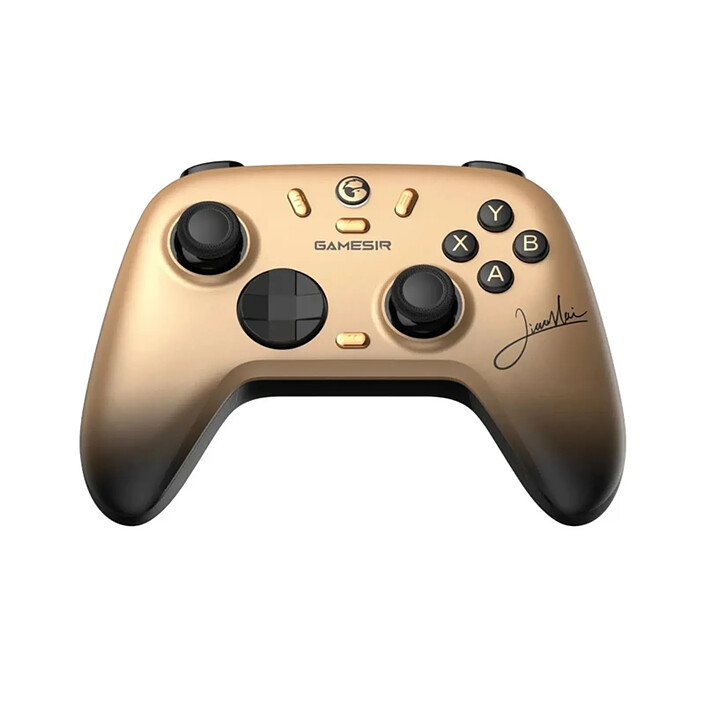 Avis Manette sans Fil pour PC et Mobile Série Nova Lite 2 avec Sticks Hall Effect Noir / Or