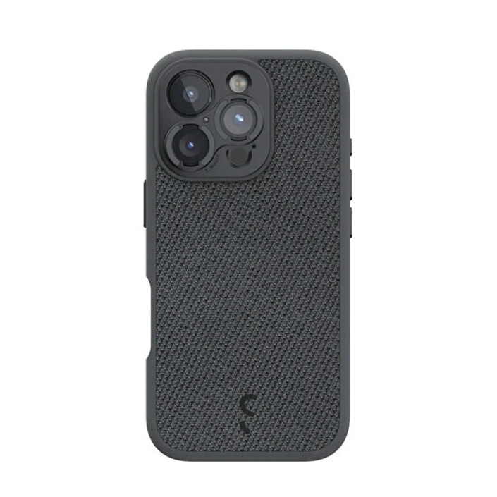Générique Coque pour iPhone 16 Pro avec Monture S-Mount Intégré Caméra Gris foncé