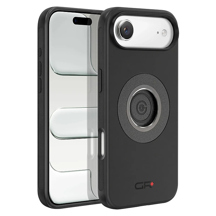 Générique Coque MagSafe pour iPhone Air Antichoc avec Support Moto et Vélo Noir