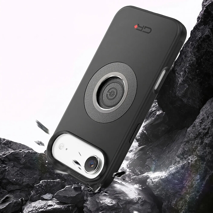 Avis Générique Coque MagSafe pour iPhone Air Antichoc avec Support Moto et Vélo Noir
