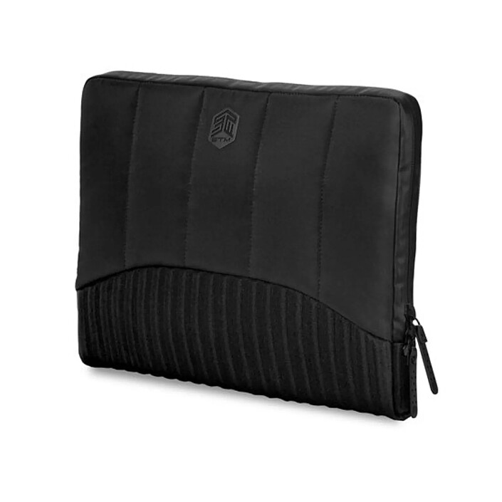 STM Housse pour MacBook Pro 16"avec Bandoulière et Poche Série Dux Noir pas cher