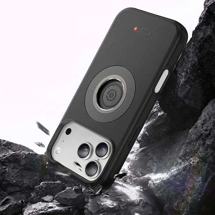 Avis Générique Coque MagSafe pour iPhone 17 Pro Max / 18 Pro Max avec Support Moto et Vélo Noir