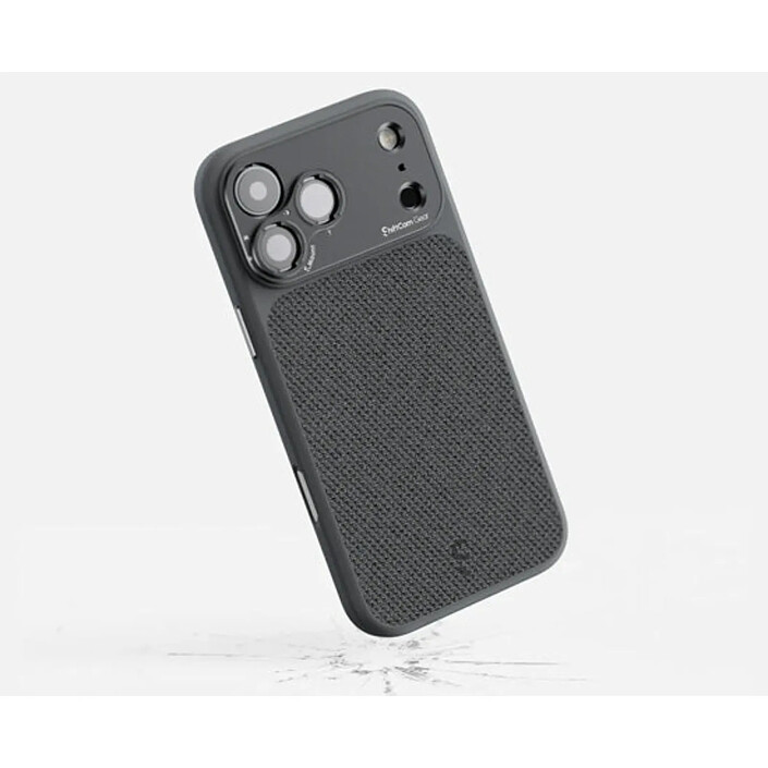Générique Coque pour iPhone 16 Pro Max avec Monture S-Mount Intégré Caméra Gris foncé pas cher