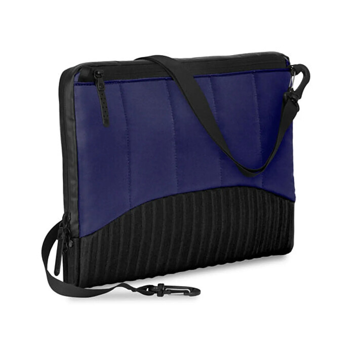 Avis STM Housse pour MacBook Pro 14"avec Bandoulière et Poche Série Dux Bleu