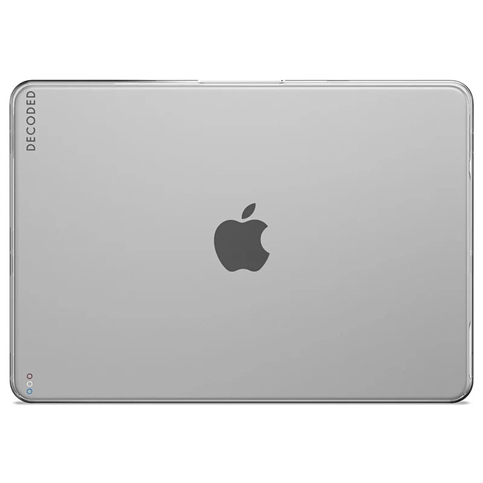 Decoded Coque pour MacBook Air 13" Protection Rigide avec Patins Antidérapants Transparent