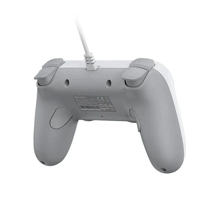 Avis Manette de Jeu Filaire Universel Série Tegenaria Lite Effet Hall Anti-drift Blanc